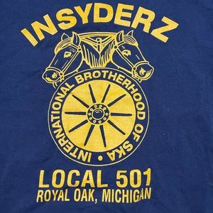 Insyderz shirt L Christian ska Vintage